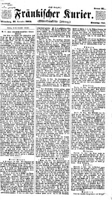 Fränkischer Kurier Sonntag 27. November 1864