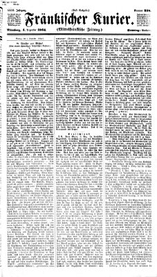 Fränkischer Kurier Sonntag 4. Dezember 1864