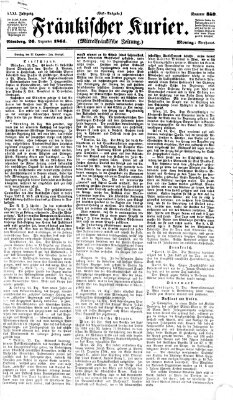 Fränkischer Kurier Montag 26. Dezember 1864