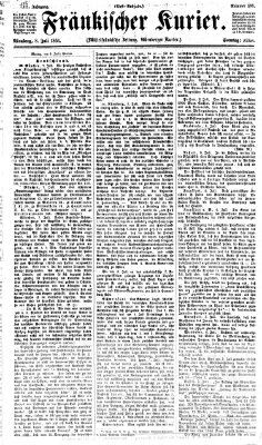 Fränkischer Kurier Sonntag 8. Juli 1866