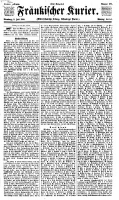 Fränkischer Kurier Montag 9. Juli 1866