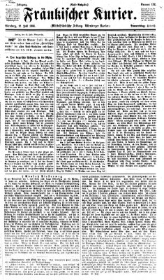 Fränkischer Kurier Donnerstag 12. Juli 1866