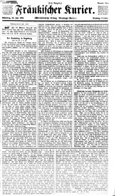 Fränkischer Kurier Dienstag 24. Juli 1866