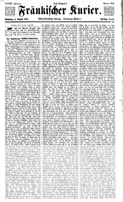 Fränkischer Kurier Freitag 3. August 1866