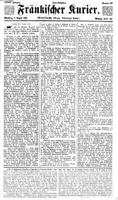 Fränkischer Kurier Montag 6. August 1866