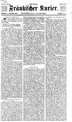 Fränkischer Kurier Dienstag 11. September 1866