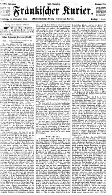 Fränkischer Kurier Freitag 14. September 1866