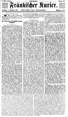 Fränkischer Kurier Montag 17. September 1866