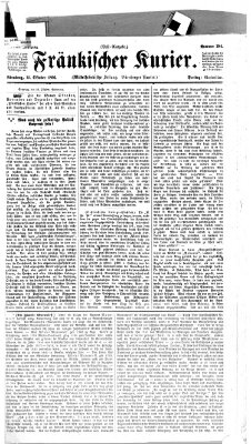 Fränkischer Kurier Freitag 12. Oktober 1866