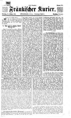 Fränkischer Kurier Samstag 13. Oktober 1866