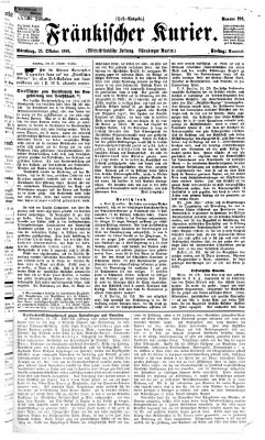 Fränkischer Kurier Freitag 26. Oktober 1866