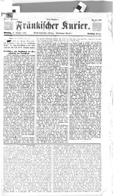 Fränkischer Kurier Samstag 27. Oktober 1866