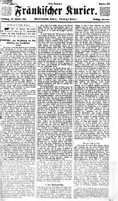 Fränkischer Kurier Dienstag 30. Oktober 1866