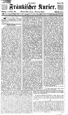 Fränkischer Kurier Mittwoch 5. Dezember 1866