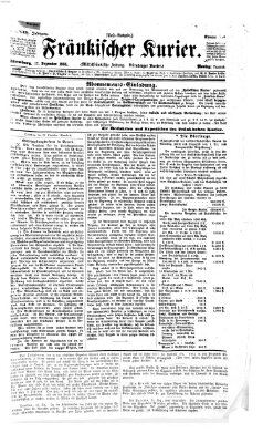 Fränkischer Kurier Montag 17. Dezember 1866