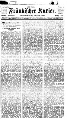 Fränkischer Kurier Freitag 4. Januar 1867