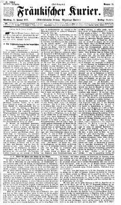 Fränkischer Kurier Freitag 11. Januar 1867