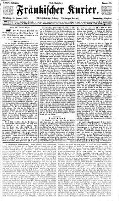 Fränkischer Kurier Donnerstag 31. Januar 1867