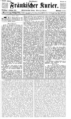 Fränkischer Kurier Mittwoch 6. Februar 1867