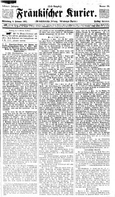 Fränkischer Kurier Freitag 8. Februar 1867