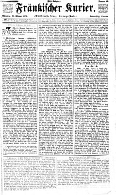 Fränkischer Kurier Donnerstag 21. Februar 1867