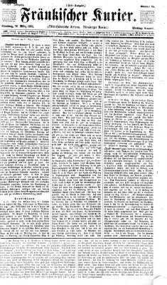 Fränkischer Kurier Dienstag 26. März 1867