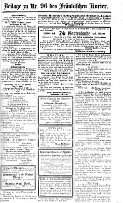 Fränkischer Kurier Samstag 6. April 1867