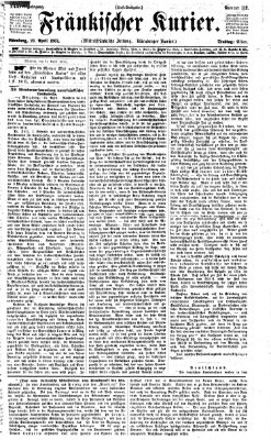 Fränkischer Kurier Dienstag 23. April 1867