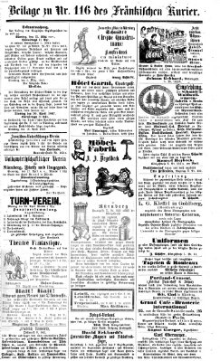 Fränkischer Kurier Samstag 27. April 1867