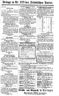 Fränkischer Kurier Samstag 4. Mai 1867