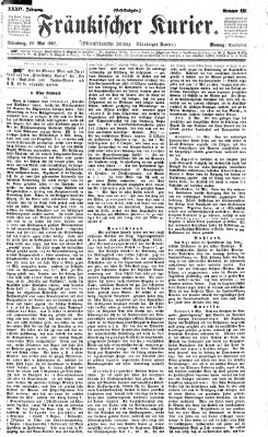 Fränkischer Kurier Montag 20. Mai 1867