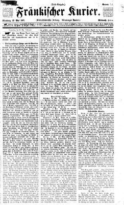 Fränkischer Kurier Mittwoch 22. Mai 1867