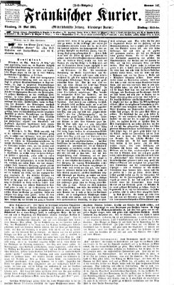 Fränkischer Kurier Dienstag 28. Mai 1867