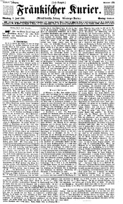 Fränkischer Kurier Montag 3. Juni 1867