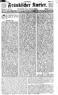 Fränkischer Kurier Mittwoch 12. Juni 1867