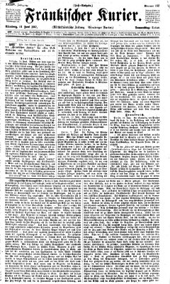 Fränkischer Kurier Donnerstag 13. Juni 1867