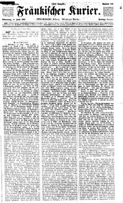 Fränkischer Kurier Freitag 14. Juni 1867