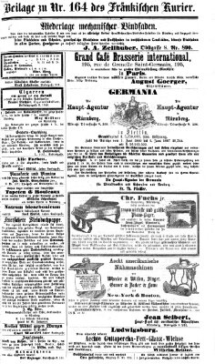 Fränkischer Kurier Samstag 15. Juni 1867