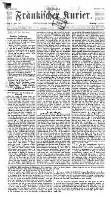 Fränkischer Kurier Montag 1. Juli 1867