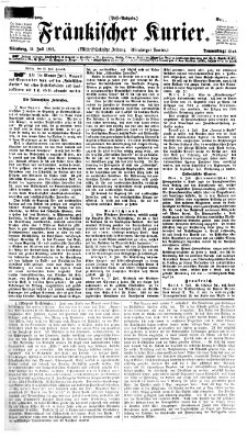 Fränkischer Kurier Donnerstag 11. Juli 1867