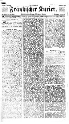 Fränkischer Kurier Samstag 13. Juli 1867