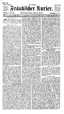 Fränkischer Kurier Donnerstag 18. Juli 1867