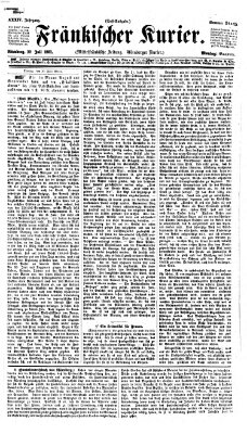 Fränkischer Kurier Montag 29. Juli 1867