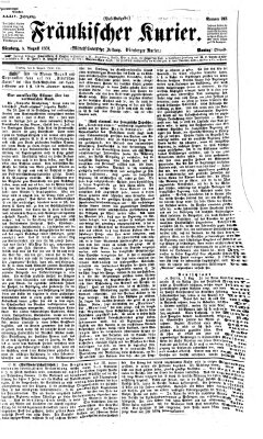 Fränkischer Kurier Montag 5. August 1867