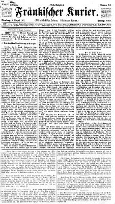 Fränkischer Kurier Freitag 9. August 1867