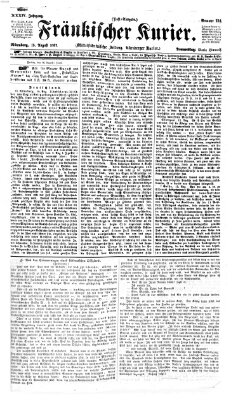 Fränkischer Kurier Donnerstag 15. August 1867