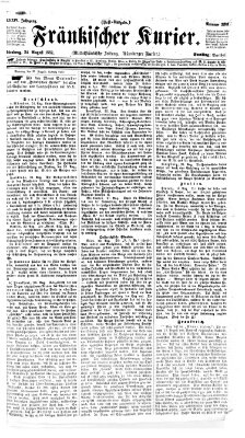 Fränkischer Kurier Samstag 24. August 1867