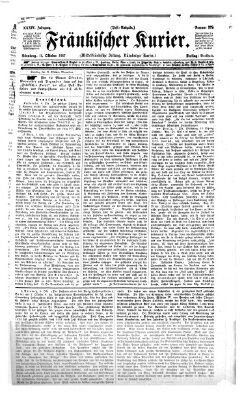 Fränkischer Kurier Freitag 11. Oktober 1867