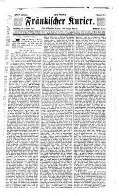 Fränkischer Kurier Mittwoch 16. Oktober 1867