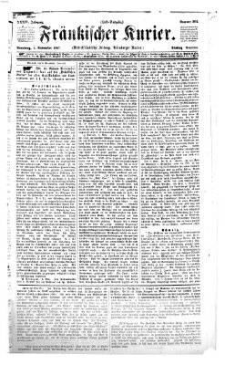 Fränkischer Kurier Dienstag 5. November 1867